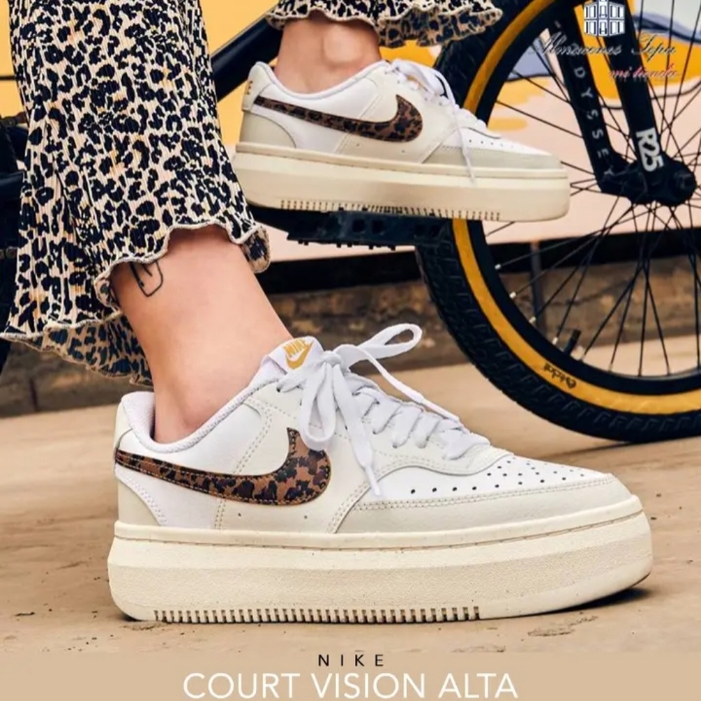 Nike Court Vision Alta Women's Sneakers Sz 8.5 Platform